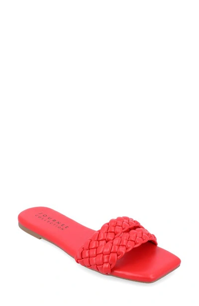 Shop Journee Collection Tru Comfort Sawyerr Sandal In Red