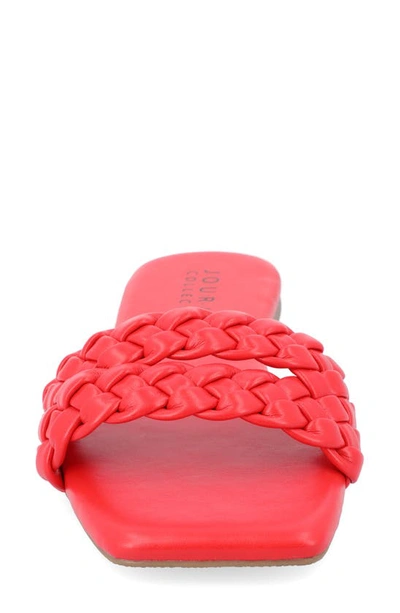 Journee Collection Tru Comfort Sawyerr Sandal In Red