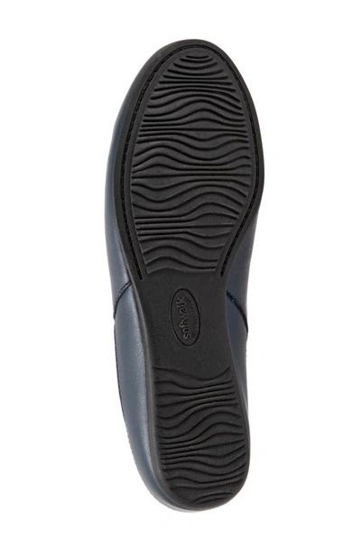 Softwalk Sandy Slingback Flat Sandal In Navy