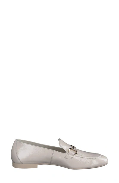 Paul Green Daphne Flat In Biscuit Crinkled Patent