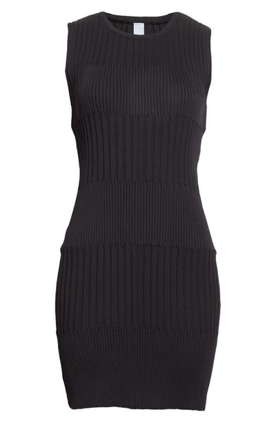 Cfcl Fluted 3 Sleeveless Mini Sweater Dress In Black | ModeSens