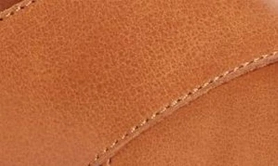 Shop Chocolat Blu Gretta Block Heel Platform Sandal In Camel Leather