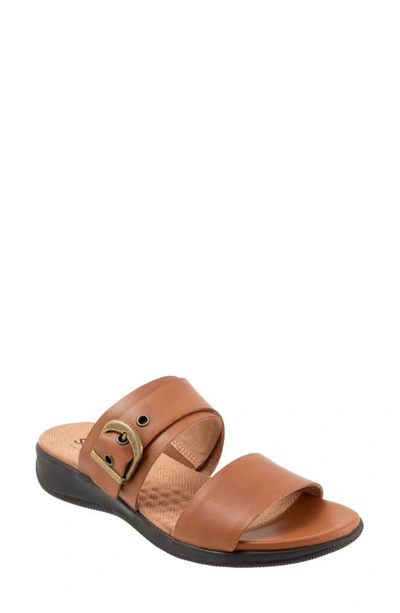 Shop Softwalk ® Toki Slide Sandal In Luggage