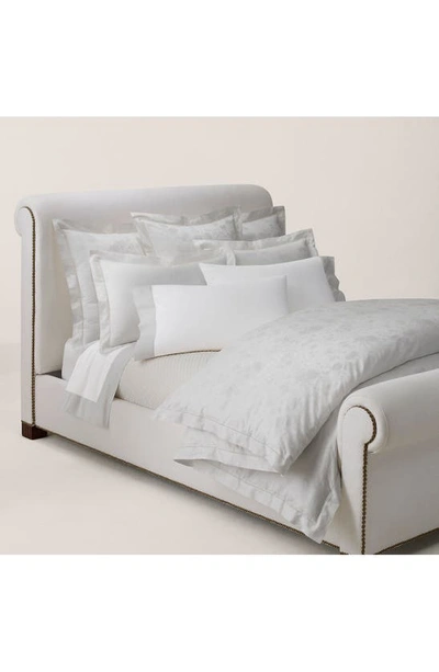 Polo Ralph Lauren Bethany 350 Thread Count Organic Cotton Sheet Set In Platinum