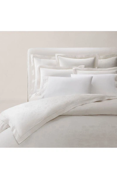Shop Ralph Lauren Bethany Set Of 2 350 Thread Count Organic Cotton Pillowcases In Parchment