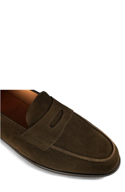 John Lobb Lopez Penny Loafer In Brown