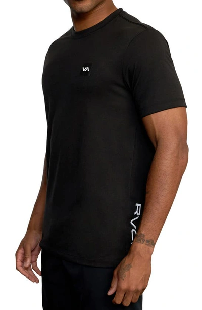 Shop Rvca 2x Performance T-shirt In Black