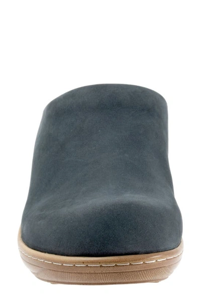 Shop Softwalk ® Madison Clog In Navy Nubuck