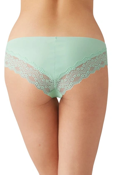 Shop B.tempt'd By Wacoal B.bare Cheeky Panties In Silt Green