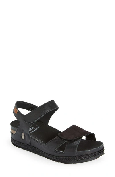 Shop On Foot Cynara Espadrille Sandal In Negre Black