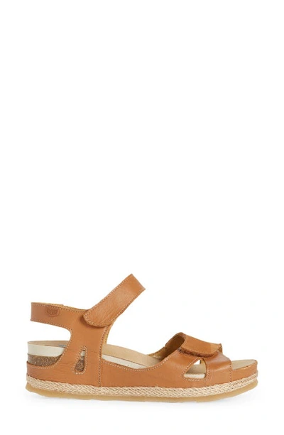 On Foot Cynara Espadrille Sandal In Cuero Tan