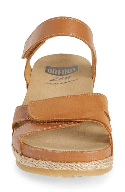 Shop On Foot Cynara Espadrille Sandal In Cuero Tan