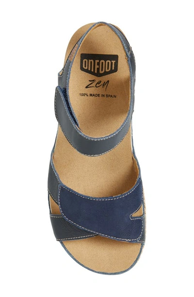 Shop On Foot Cynara Espadrille Sandal In Marino Navy