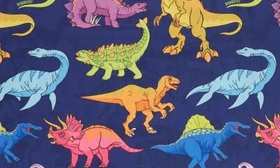 Boardies Vibrant Dinosaur Towel In Purple