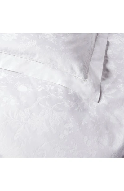 Polo Ralph Lauren Bethany Organic Cotton Jacquard Duvet Cover In Studio White