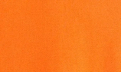 Shop Stella Mccartney Fluid Drape Woven Shirt In Glow Orange