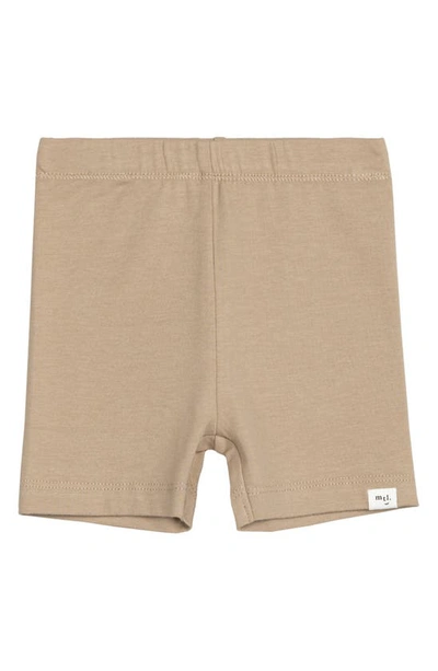 Shop Miles The Label Cotton Jersey Bike Shorts In 103 Sand