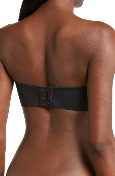 Skarlett Blue Rouse Full Coverage Lightly Lined Strapless Bra In Black