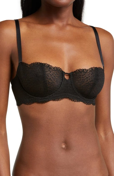 Shop Skarlett Blue Rouse Full Coverage Balconette Bra In Black