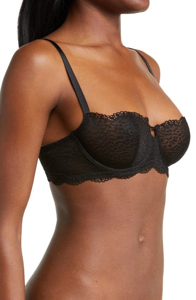 Skarlett Blue Rouse Full Coverage Balconette Bra In Black