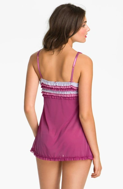 Honeydew Intimates 'tutu' Mesh Babydoll Nightie In Jinx Multi