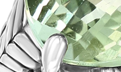 Effy Sterling Silver Green Quartz Ring In Green