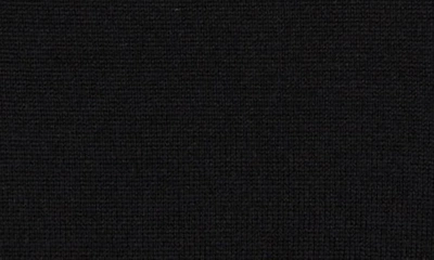 Tom Ford Mixed Media Funnel Neck Zip Sweater In Black