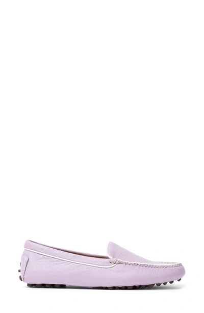 Shop Patricia Green Jill Piped Driving Shoe In Lavender