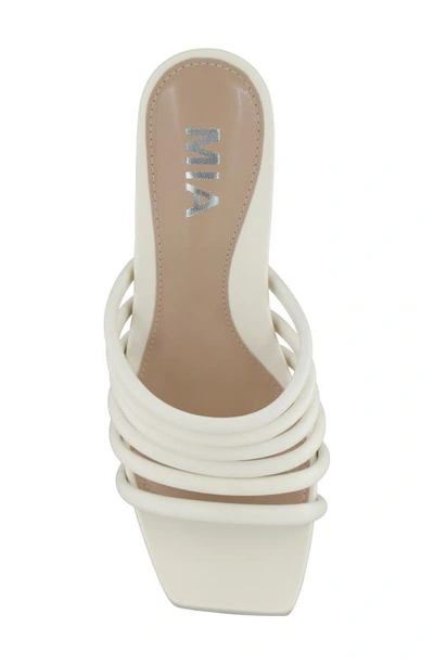 Shop Mia Elea Platform Sandal In Bone