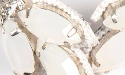 Shop Deepa Gurnani Ainsley Crystal Embellished Headband In Ivory