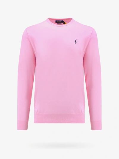 Shop Polo Ralph Lauren Sweater In Pink