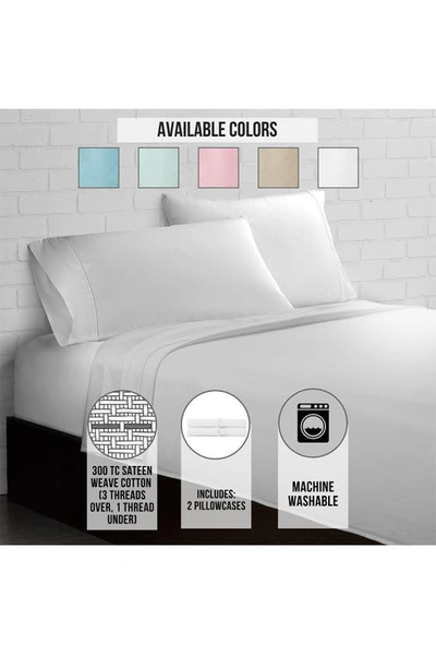 Ella Jayne Home 300 Thread Count Cotton Percale Pillow Case In White