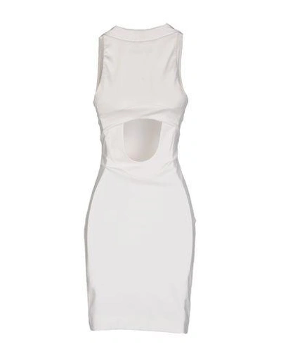 Shop Space Style Concept Short Dresses In Ivory