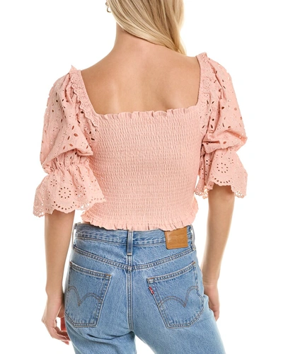 Shop Allison New York Lilly Top In Pink