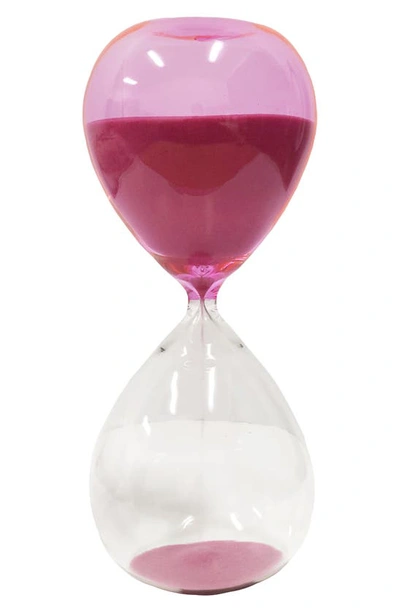 Shop R16 Home Hour Glass In Rose Pink
