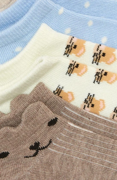 Shop Tucker + Tate Kids' Assorted 6-pack Low Cut Socks In Tiny Pets Pack