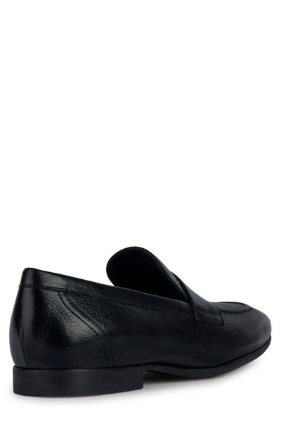Shop Geox Sapienza Penny Loafer In Black