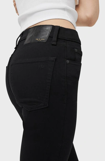 Shop Rag & Bone Wren Slim Jeans In Black