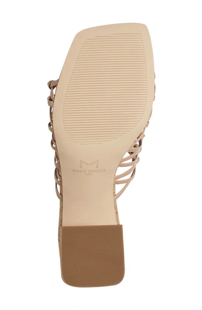Shop Marc Fisher Ltd Colica Strappy Sandal In Light Natural