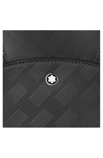 Shop Montblanc Extreme 3.0 Leather Sling Bag In Black