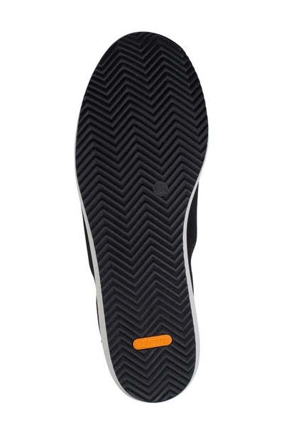 Ara Leena Slip-on Sneaker In Black Wovenstretch