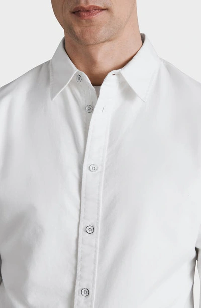 Rag & Bone Icons Zac 365 Slim-fit Cotton-poplin Shirt In Wht
