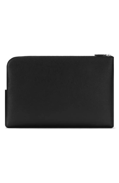 Shop Montblanc Sartorial Laptop Case In Black