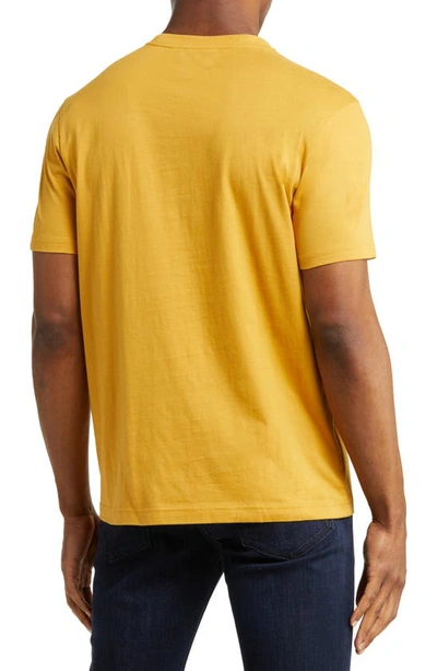 Original Penguin Crewneck Pocket T-shirt In Harvest Gold