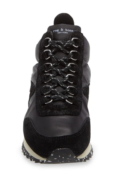 Shop Rag & Bone Retro Hiker Sneaker In Black