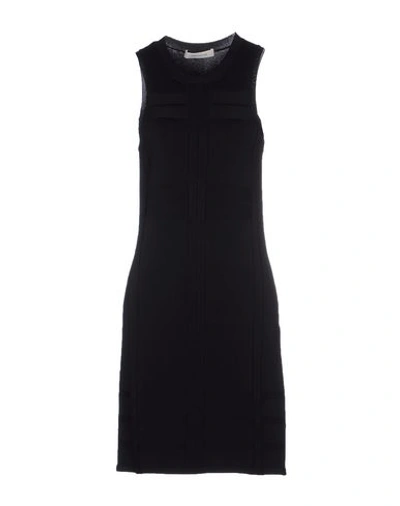 Cedric Charlier Short Dress In Black