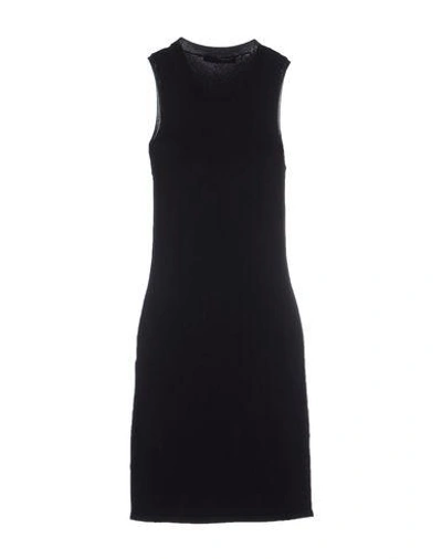 Shop Cedric Charlier Knit Dress In Black