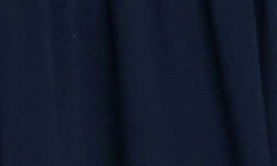 Shop Karen Kane Tiered Long Sleeve Dress In Navy