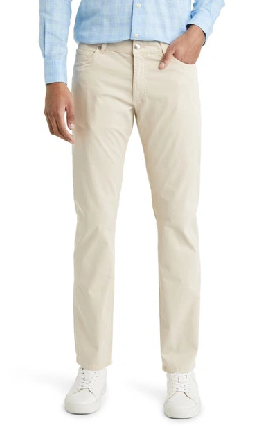 Shop Peter Millar Crown Crafted Wayfare Five Pocket Pants In Stone