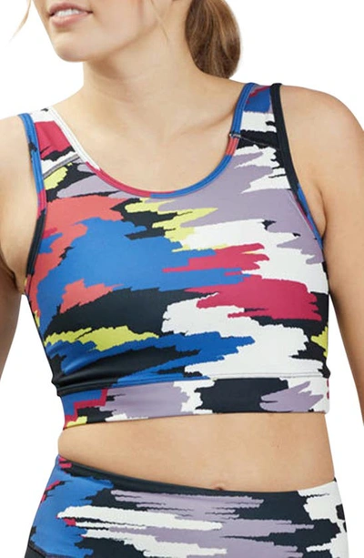 Shop Tomboyx Full Spectrum Sports Bra In Disruptor